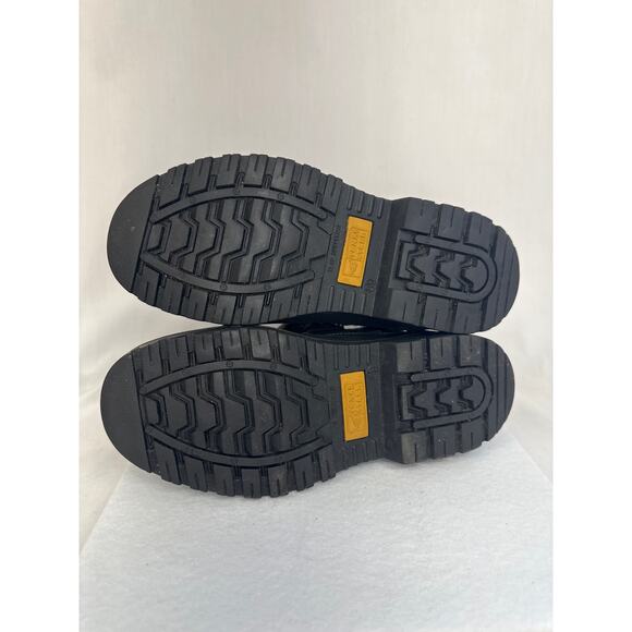 Texas Steer black work/safety boots men 8.5 slip & Oil resistant . - Picture 6 of 8